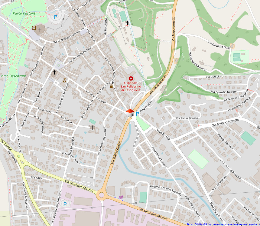 Palazzina uso commerciale vendita a Castiglione delle Stiviere