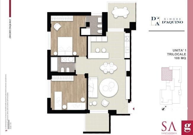 Appartamento uso abitativo vendita a Roma