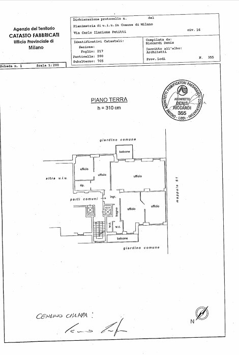 Ufficio uso commerciale vendita a Milano