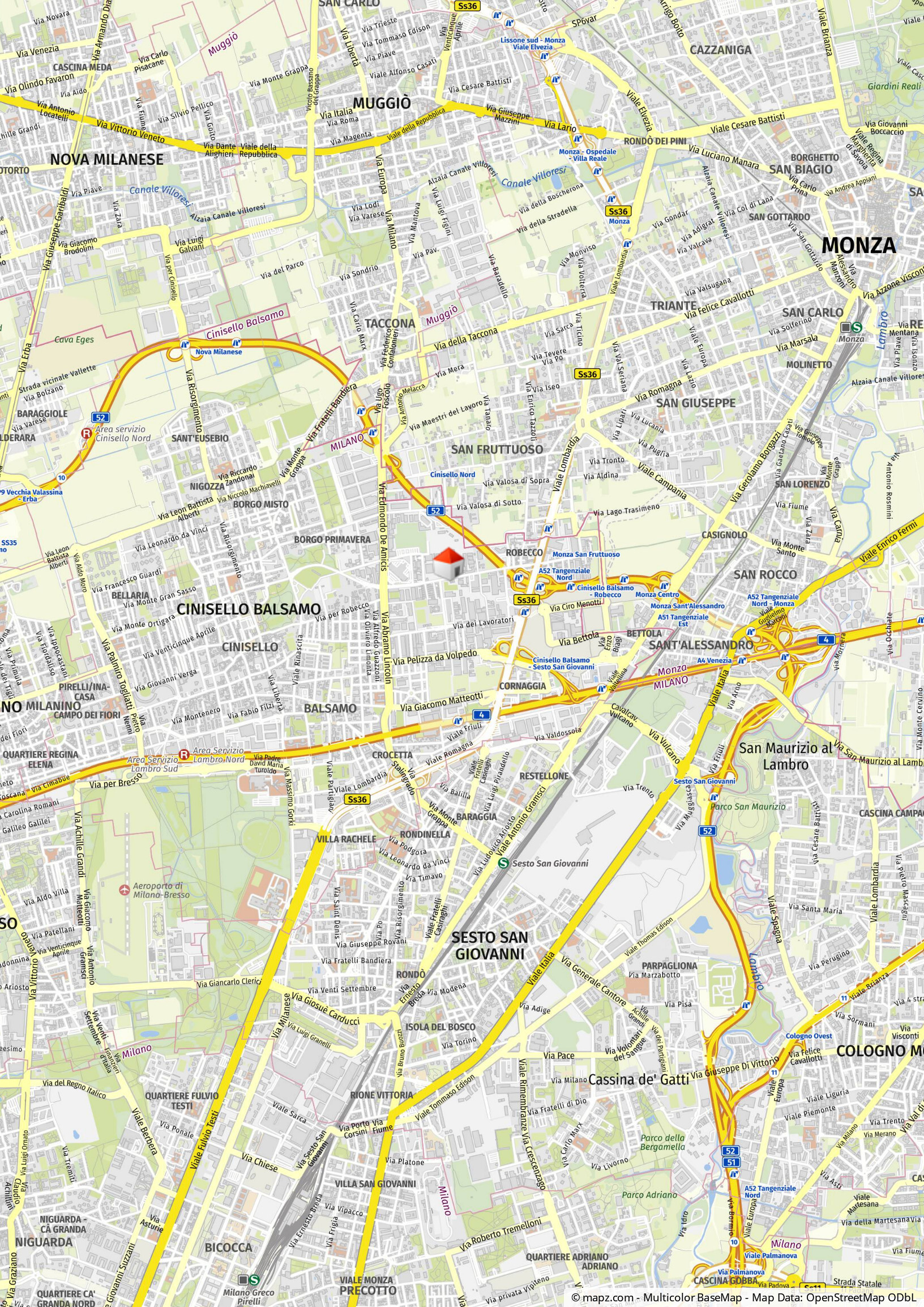 Complesso uso industriale vendita a Cinisello Balsamo